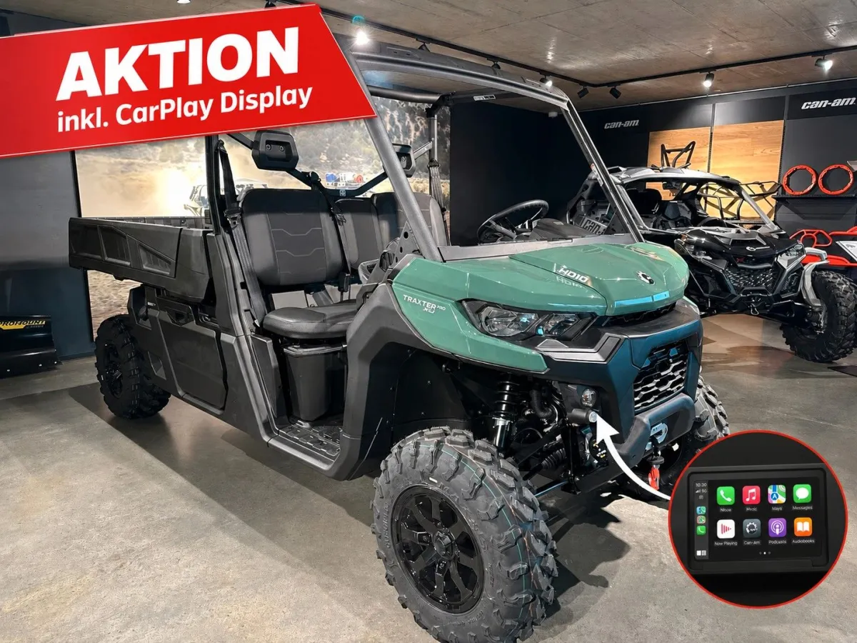 Traxter PRO XU HD10 T ABS NEU inkl. CarPlay